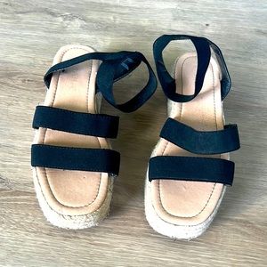 Liliana Black Espadrilles